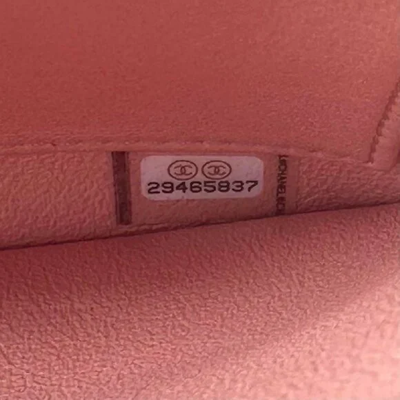 Authentic CHANEL Trendy Lambskin Quilted Small CC Dual Handle Flap Bag Pink Tote - Picture 8 of 13